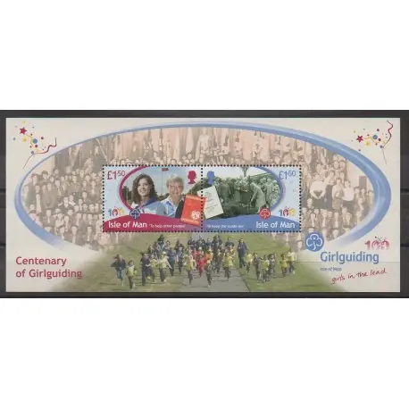 Man (Ile de) - 2010 - No BF79 - Scoutisme Quantité Limitée