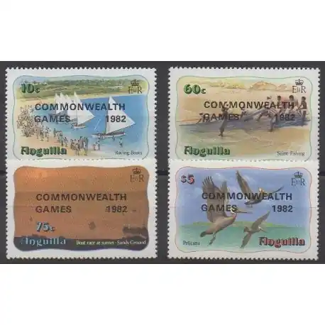 Livraison Mondiale Anguilla - 1982 - No 465/468 - Sports divers
