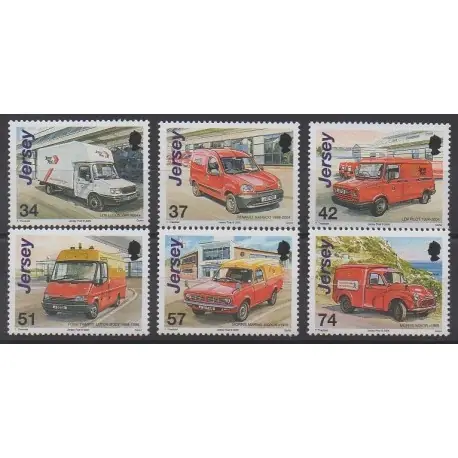 Livraison Gratuite Jersey - 2006 - No 1302/1307 - Service postal