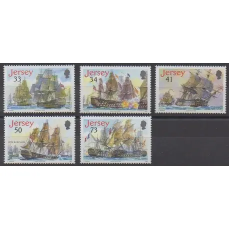 Jersey - 2005 - No 1239/1243 - Histoire militaire Authentique