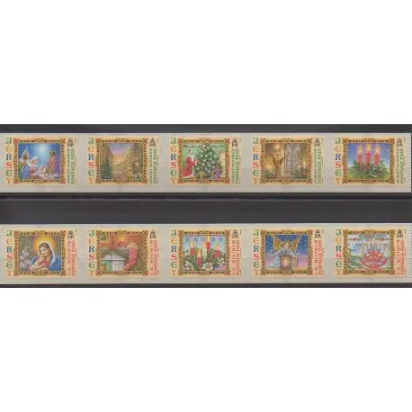 Jersey - 2005 - No 1245/1254 - Noël Garantie Incluse