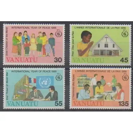 Vanuatu - 1986 - No 751/754 Meilleur Choix