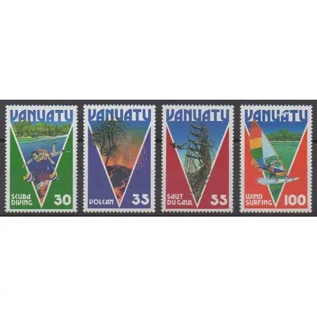 Vanuatu - 1986 - No 731/734 - Tourisme Dernière Chance