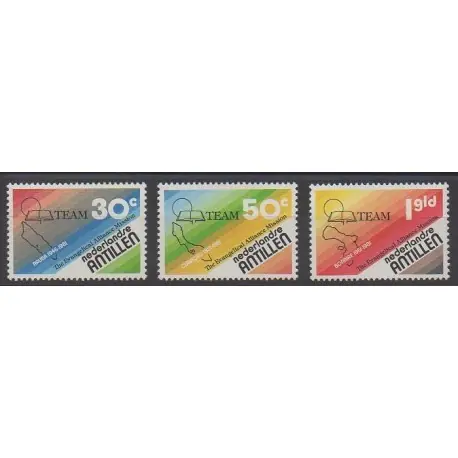 Antilles néerlandaises - 1981 - No 625/627 - Religion Must-Have