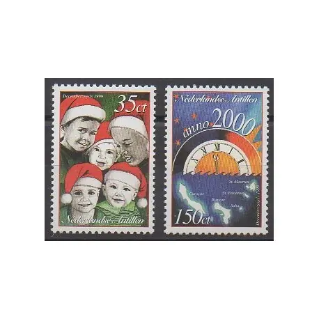 Prix Promo Antilles néerlandaises - 1999 - No 1191/1192 - Noël
