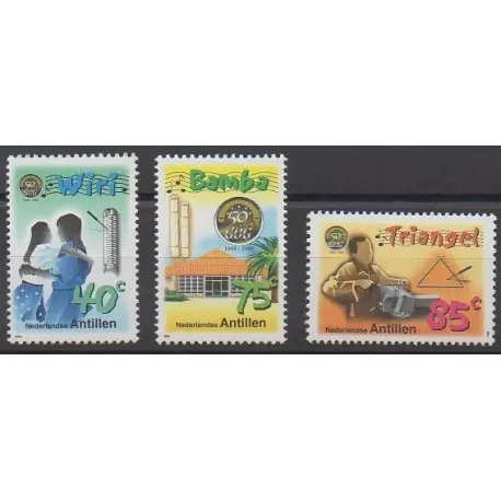 Antilles néerlandaises - 1999 - No 1166/1168 - Musique Vente Flash