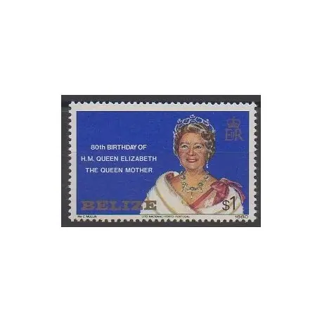 Belize - 1980 - No 503 - Royauté - Principauté Offre Limitée
