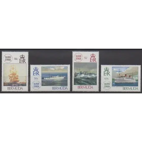 Artisanat Bermudes - 1988 - No 529/532 - Navigation