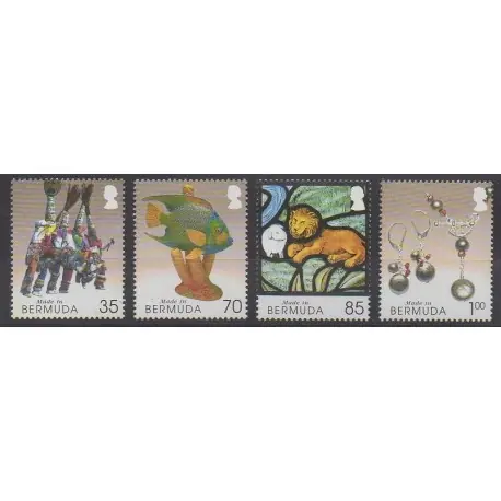 Livraison Gratuite Bermudes - 2005 - No 895/898 - Artisanat ou métiers