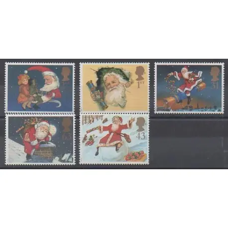 Certifié Grande-Bretagne - 1997 - No 2002/2006 - Noël