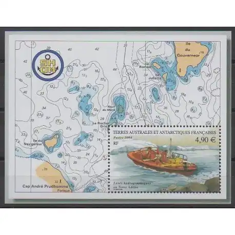 Prix Réduit TAAF - Blocs et feuillets - 2004 - No BF10 - Polaire - Sciences et Techniques