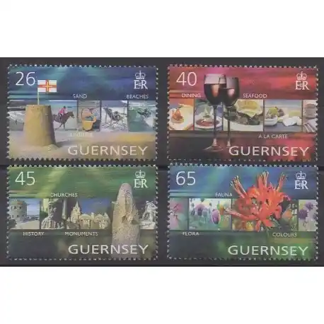 Guernesey - 2004 - No 1013/1016 - Tourisme Exclusif