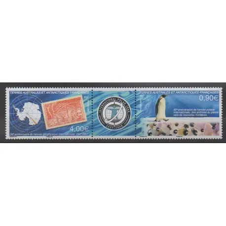 Certifié TAAF - 2007 - No 469/470 - Timbres sur timbres - Polaire