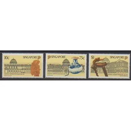Meilleure Vente Singapour - 1987 - No 522/524 - Art