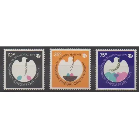 Paiement Sécurisé Singapour - 1975 - No 239/241