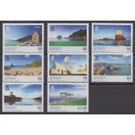 Vente Flash Jersey - 2014 - No 1902/1909 - Phares - Sites