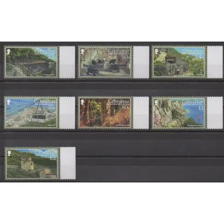 Gibraltar - 2017 - No 1819/1825 - Parcs et jardins Petit Prix