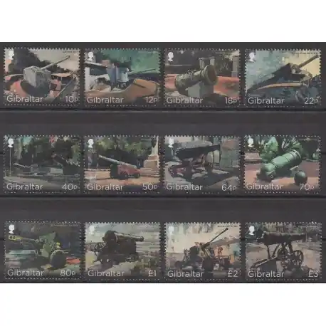 Gibraltar - 2018 - No 1842/1853 - Histoire militaire Édition Limitée
