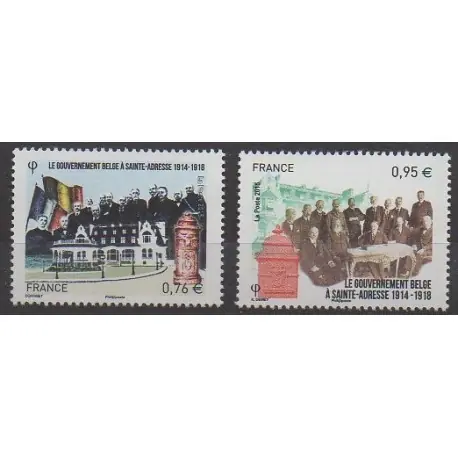 Prix Réduit France - Poste - 2015 - No 4933/4934 - Première Guerre Mondiale