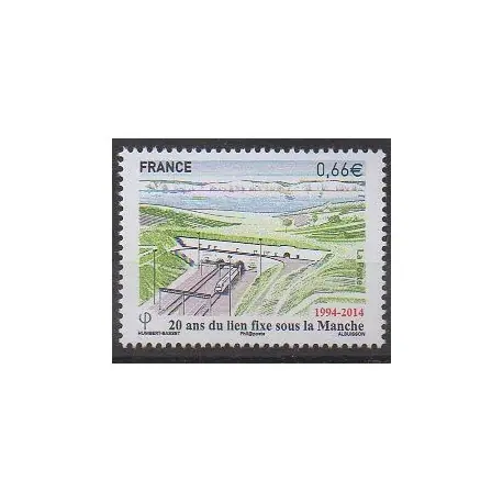 Gros Lot France - Poste - 2014 - No 4861 - Chemins de fer