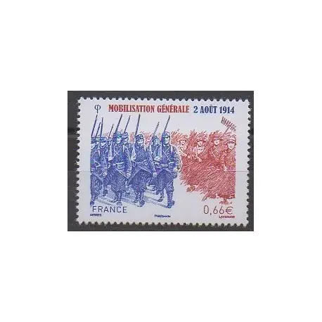France - Poste - 2014 - No 4889 - Première Guerre Mondiale Édition Limitée
