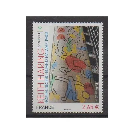 France - Poste - 2014 - No 4901 - Santé ou Croix-Rouge - Peinture Bon Marché