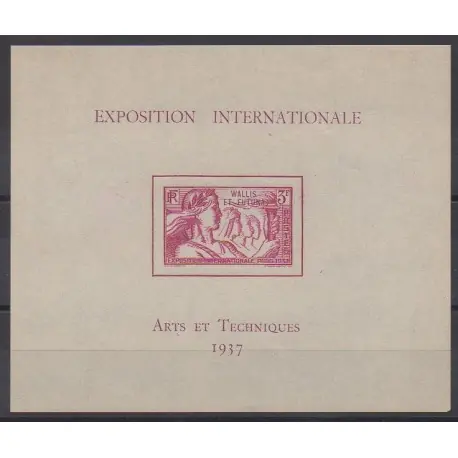 Wallis et Futuna - 1937 - No BF1 - Neuf avec charnière Offre Spéciale