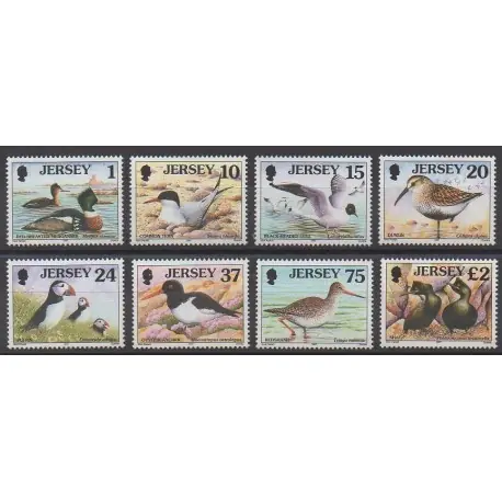 Vente Flash Jersey - 1997 - No 759/766 - Oiseaux