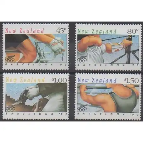 Nouvelle-Zélande - 1992 - No 1164/1167 - Jeux Olympiques d'été Offre Exclusive