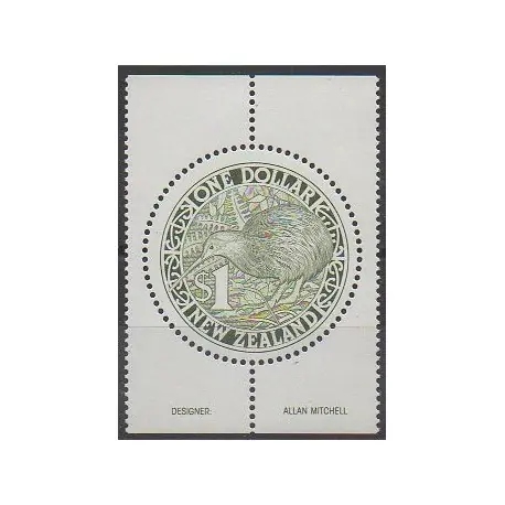 Nouvelle-Zélande - 1988 - No 1010 - Oiseaux Nouvel Arrivage