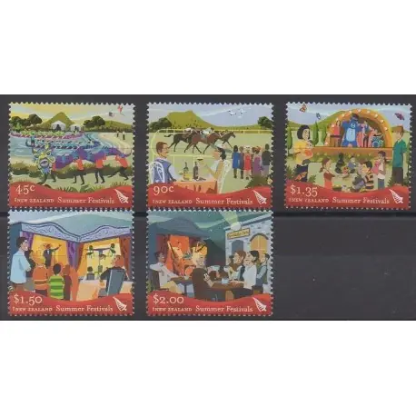Nouvelle-Zélande - 2006 - No 2287/2291 - Folklore Marque