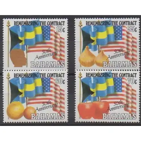 Bahamas - 1993 - No 783/786 Tendance