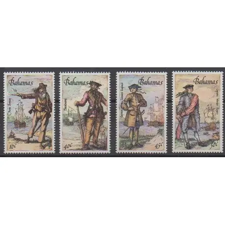 Bahamas - 1987 - No 628/631 - Navigation Dernière Chance