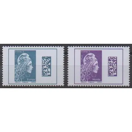 France - Poste - 2018 - No 5257/5258 Livraison Gratuite