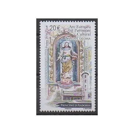 Livraison Gratuite Andorre - 2018 - No 818 - Art