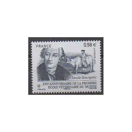 Quantité Limitée France - Poste - 2011 - No 4553 - Animaux