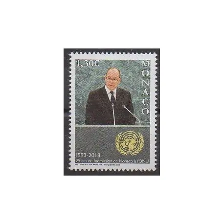 Artisanat Monaco - 2018 - No 3141 - Nations unies
