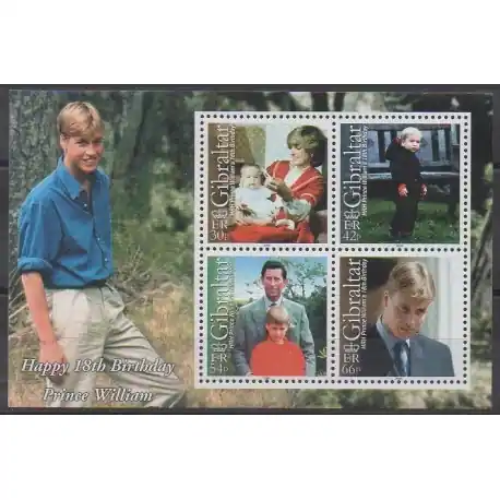 Gibraltar - 2000 - No BF41 - Royauté - Principauté Paiement Sécurisé