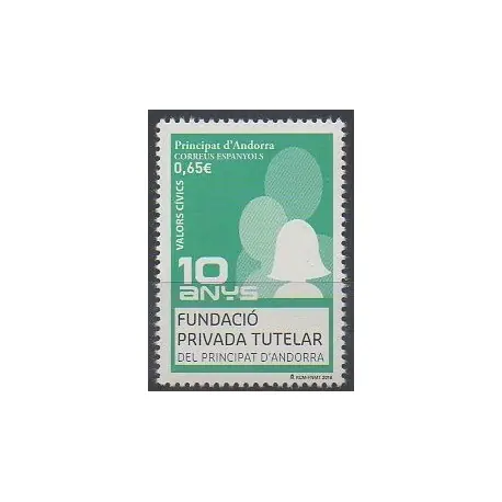 Vente Flash Andorre espagnol - 2018 - No 461