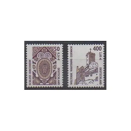 Allemagne - 2001 - No 2042/2043 - Châteaux Bon Marché