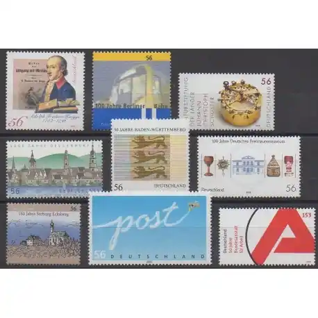 Garantie Incluse Allemagne - 2002 - No 2071/2079