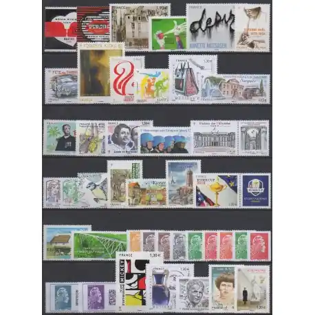 Pas Cher France - 2018 avec tous les BF - 5198/5290 - C1525A - BF141/BF145