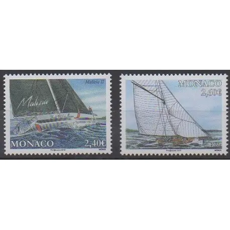 Authentique Monaco - 2018 - No 3160/3161 - Navigation