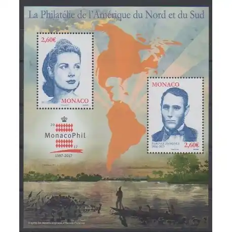 Monaco - Blocs et feuillets - 2017 - No F3115 - Philatélie Livraison Mondiale