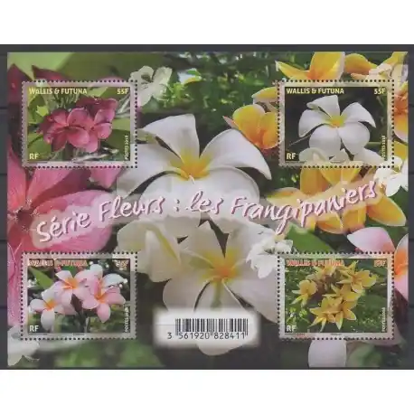Authentique Wallis et Futuna - Blocs et feuillets - 2018 - No F892 - Fleurs