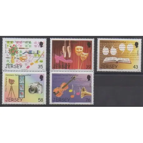Jersey - 2008 - No 1393/1397 Nouvelle Collection