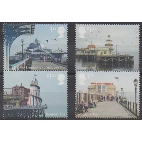 Bon Marché Grande-Bretagne - 2014 - No 4050/4053 - Architecture