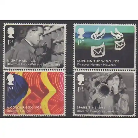 Grande-Bretagne - 2014 - No 4013/4016 - Cinéma Satisfait Ou Remboursé