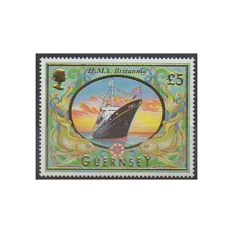 Guernesey - 1998 - No 795 - Navigation Commande En Gros