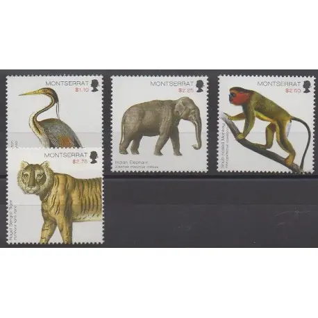 Montserrat - 2011 - No 1422/1425 - Mammifères Artisanat